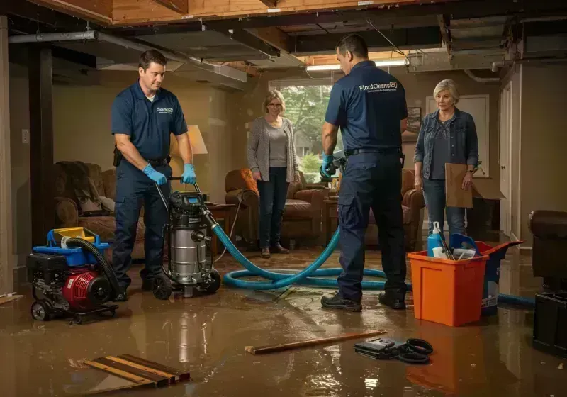 Basement Water Extraction and Removal Techniques process in Lavalette, WV